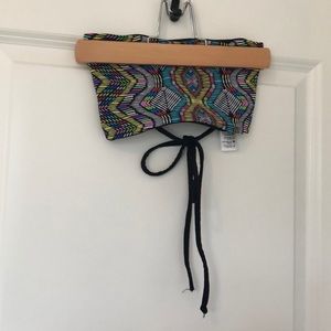 L*Space bandeau bikini set, size medium